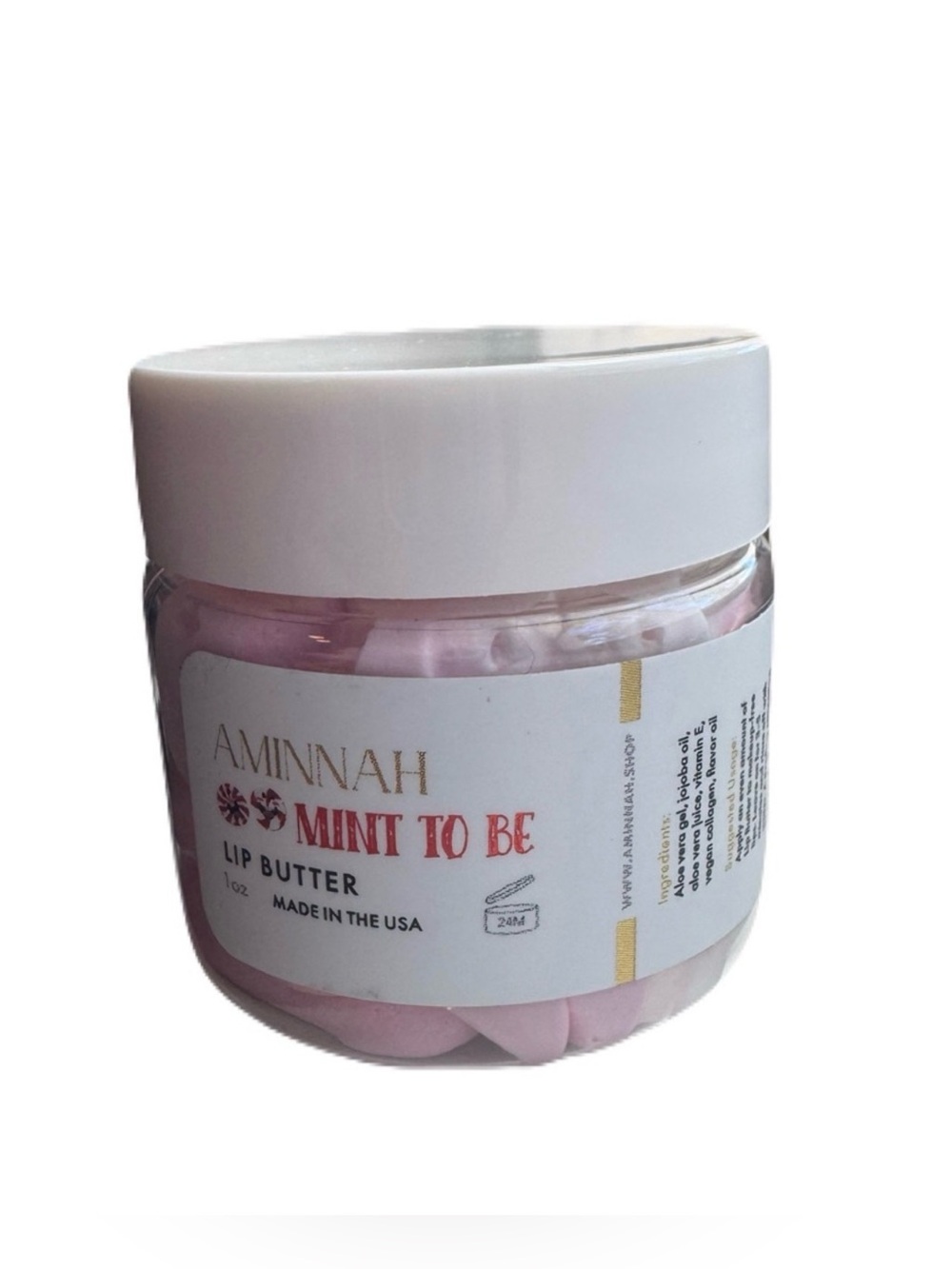 5/$35 Aminnah Mint To Be Lip Butter retails $20.00 each